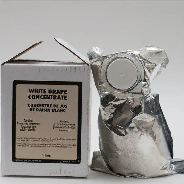 1-Litre White Grape Concentrate For Smooth, Aromatic Wines 1