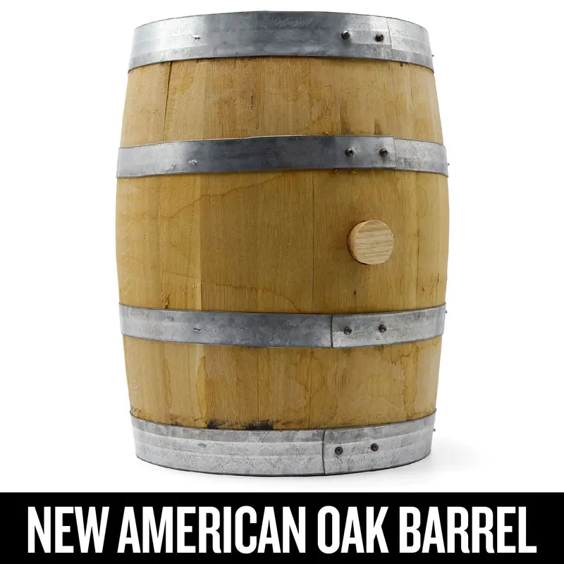 10-Gallon American Oak Aging Barrel – New 1