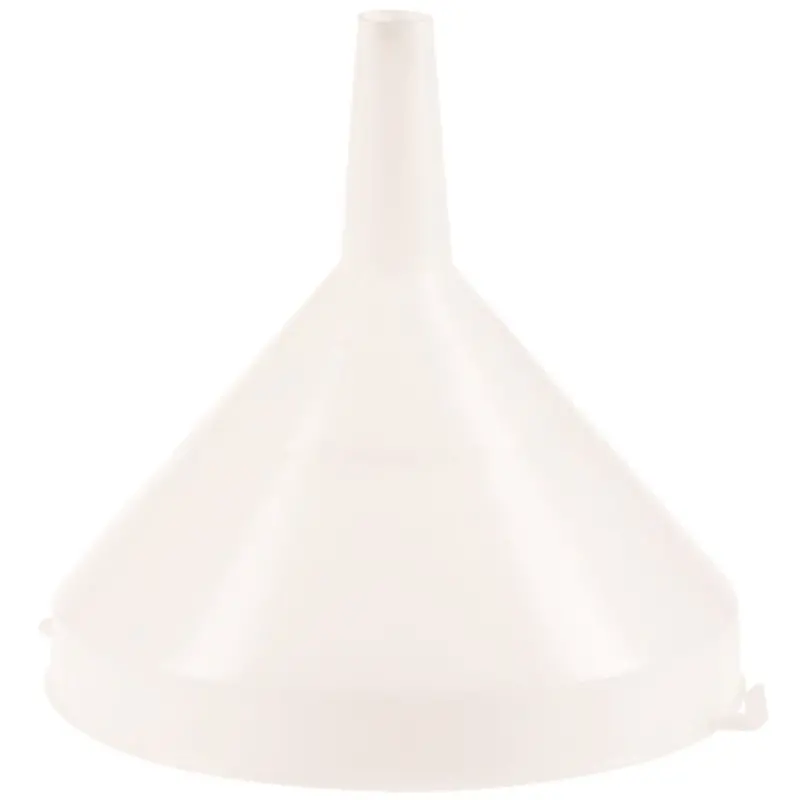 10-Inch Stainless Steel Funnel With Integrated Strainer 1