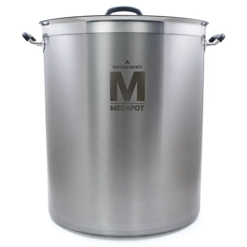 15-Gallon Megapot Stainless Steel Undrilled Brew Kettle 1