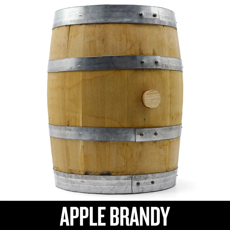 5-Gallon Used Apple Brandy Barrel – Pre-Seasoned 1