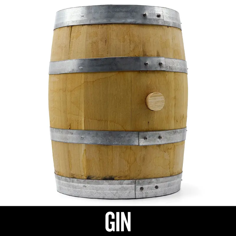 5-Gallon Used Gin Barrel – Pre-Seasoned 1
