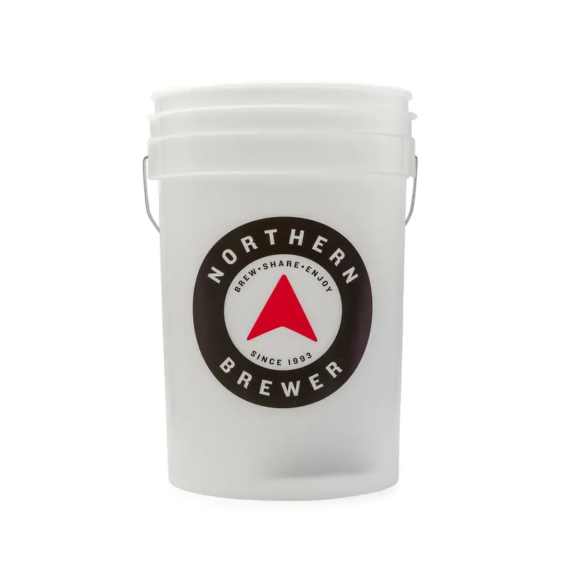 6.5-Gallon Translucent Food-Grade Fermentation Bucket 1