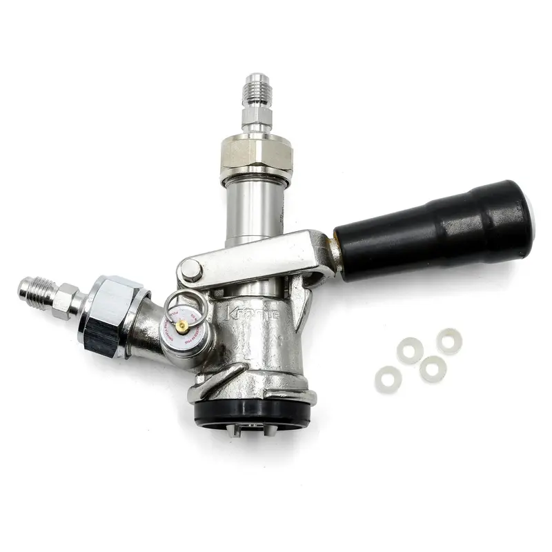 All-Stainless Sankey Keg Coupler With Mfl Adapter For Homebrew Use 1