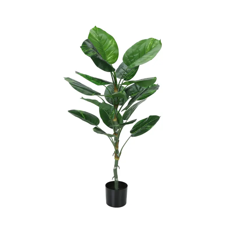 Artificial Dieffenbachia Plant In 5" Pot – 54" Tall Indoor Faux Greenery (Monarch I-9519) 1