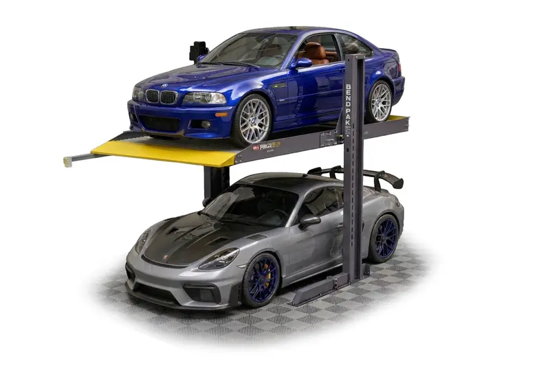 Bendpak Pl-6000Dc Standard Two-Post Vehicle Lift – 6,000 Lb Garage Storage Solution 1
