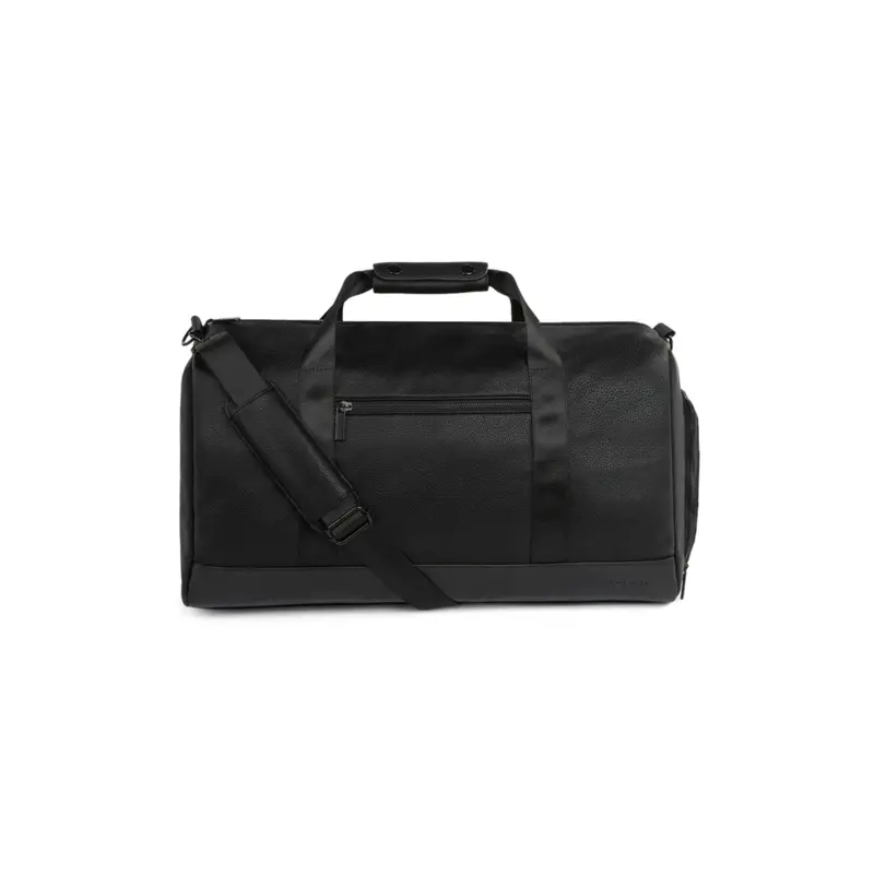 Bugatti Central Black Sports Duffel – Streamlined Pu Form (Duf2435Bu) 1
