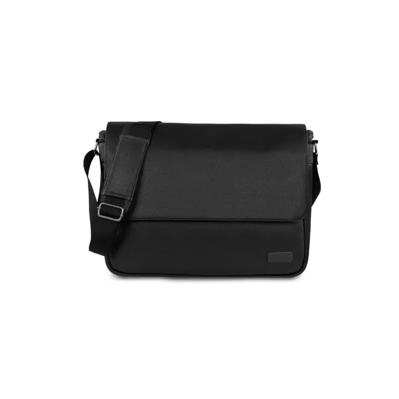Bugatti Contraste Black Messenger Bag – Contemporary Pu Look (Msg2505Bu) 1