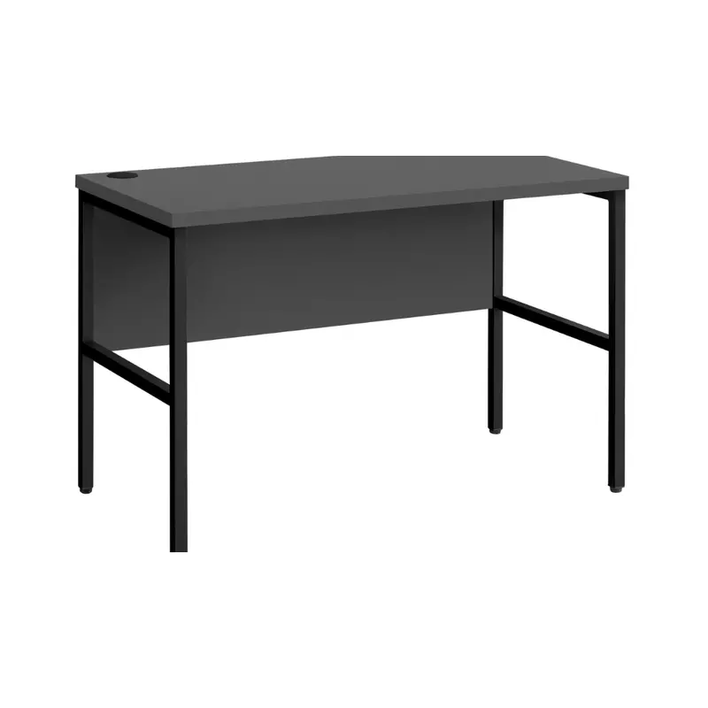 Contemporary Black-And-Gray Computer Desk – Monarch Model I7731 1
