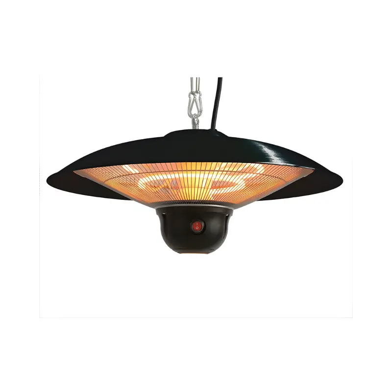 Energ+ Outdoor Suspended Heater – Compact Black Design (Hea-21522) 1
