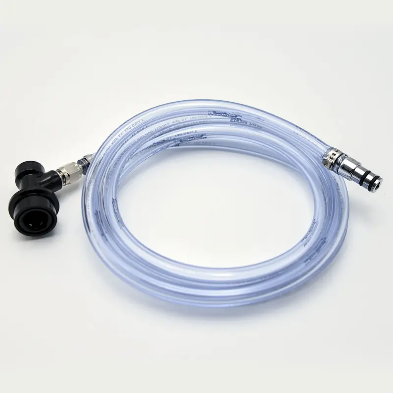 Faucet-To-Keg Liquid Transfer Jumper Hose 1