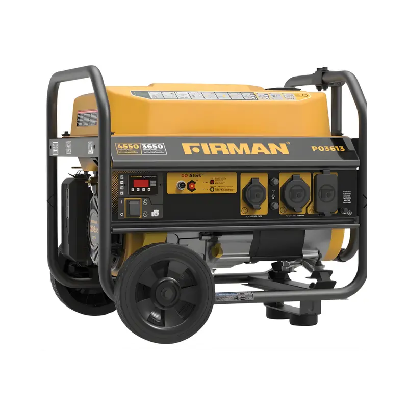 Firman Portable Gas-Powered Generator – 3650W Running / 4450W Peak Output 1