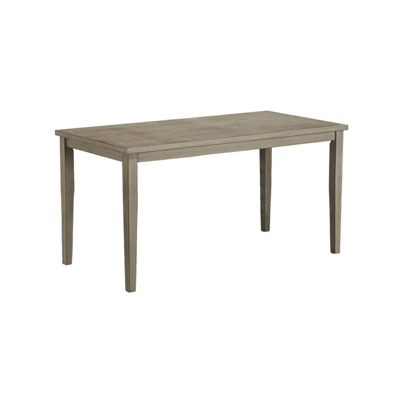 Gray Veneer Dining Table – Monarch Collection (I1381) 1