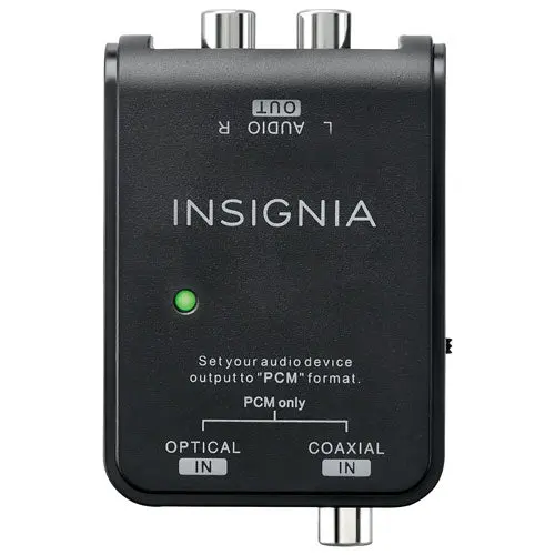 Insignia 0.91M Digital-To-Analog Audio Converter Cable 1