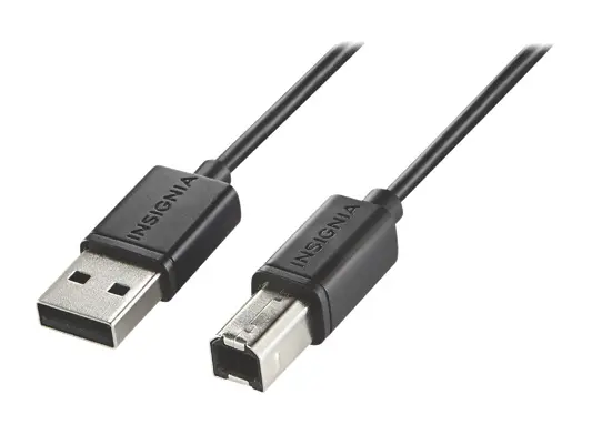 Insignia 6-Foot Usb 2.0 A-To-B Cable (Ns-Pu065Ab) 1