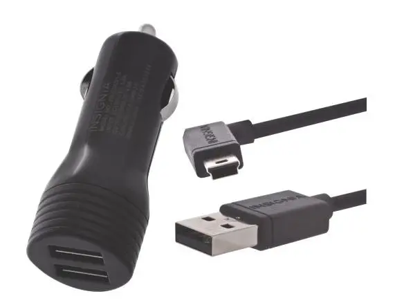 Insignia Dual-Port Usb Car Charger (Ns-Ddc01-C) 1