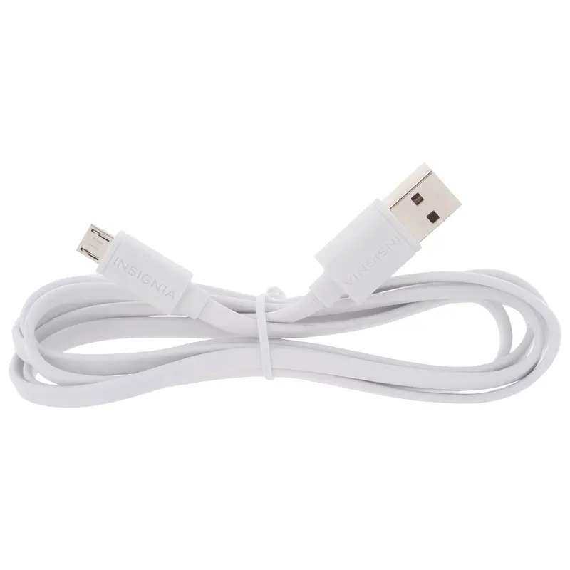 Insignia Flat Usb 2.0 To Micro-Usb Cable – 4-Foot, 1.2M (Ns-Tmcdt2Wf-C) 1