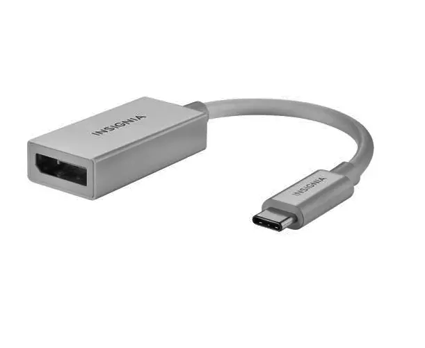 Insignia Usb-C To Displayport 4K Adapter (Ns-Pcacd-C) 1