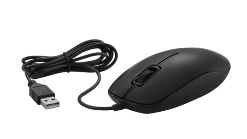Insignia Wired Optical Usb Mouse – Sleek Black Design 1