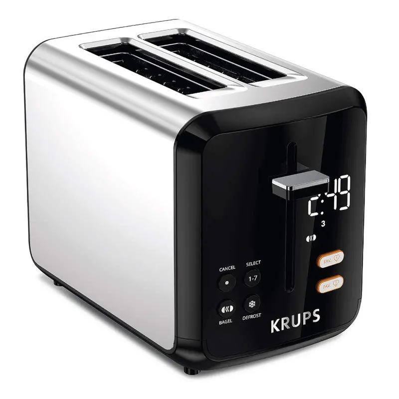 Krups Digital Stainless Steel 2-Slice Toaster (Kh320D50) 1