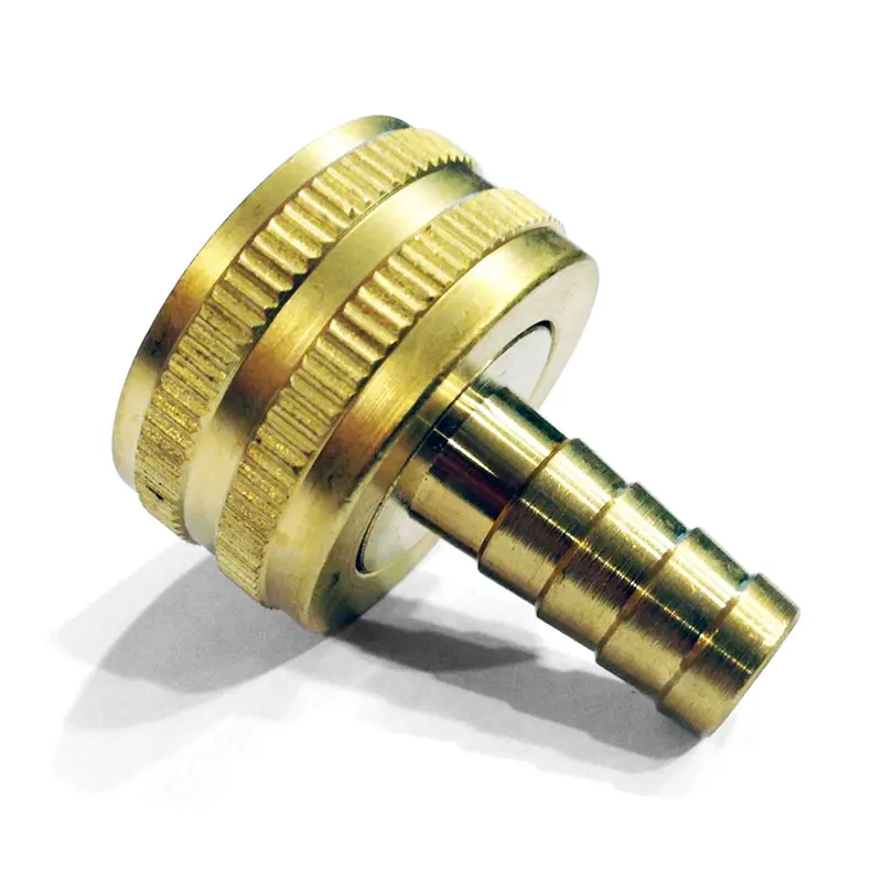 Lead-Free Female Garden Hose Thread To 3/8" Barb Adapter 1