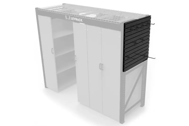Levrack External Slatwall Panel Set (6-Pack) 1