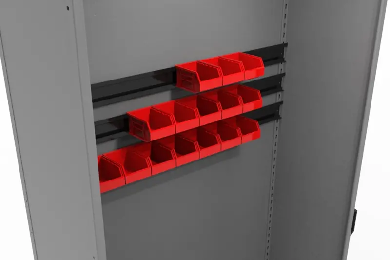 Levrack Hanging Bin Support Rail 1