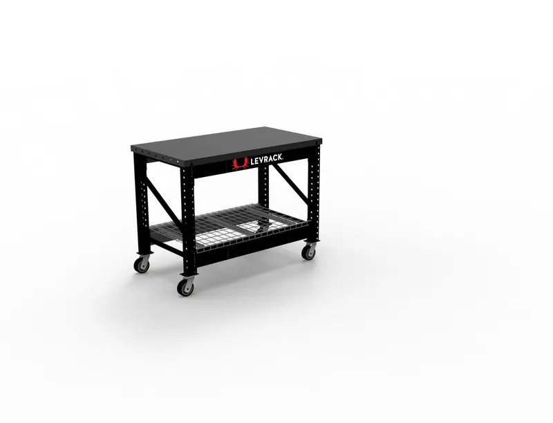 Levrack Mobile Workbench With Casters 1