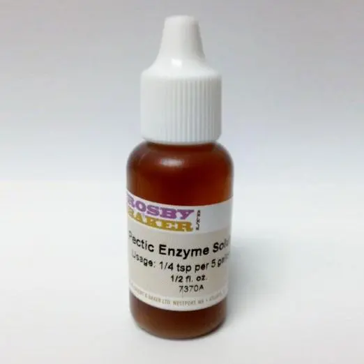 Liquid Pectic Enzyme – Clarifying Agent For Fruit Juices And Wines 1