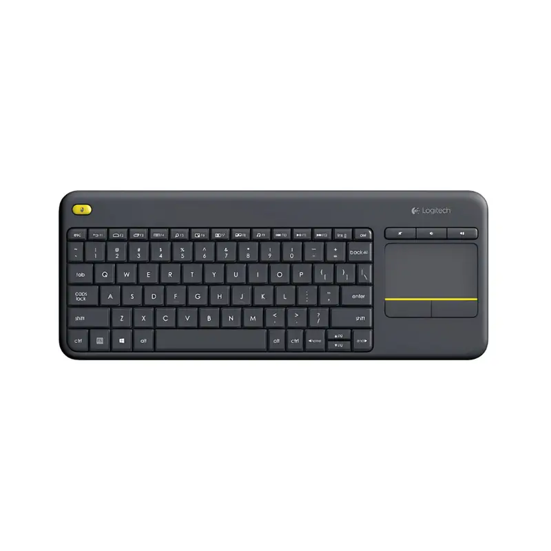 Logitech K400 Plus Wireless Keyboard With Touchpad – Compact All-In-One Remote 1