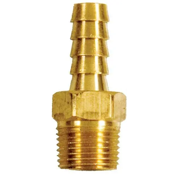 Male Brass 3/8" Npt X 3/8" Barb 1