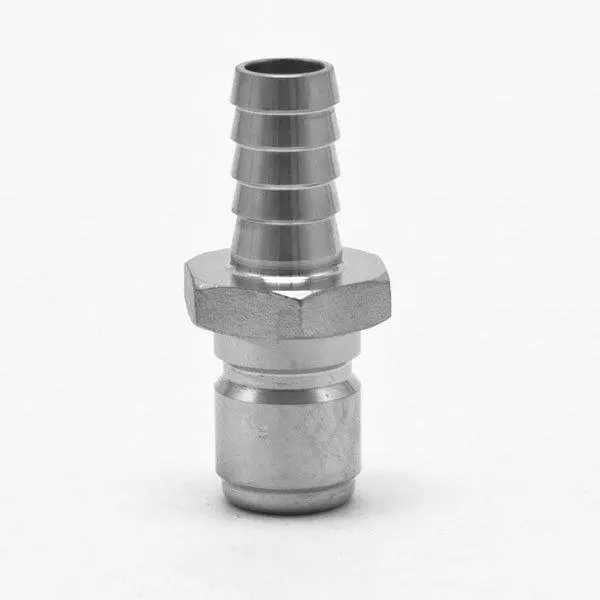 Male Stainless Quick Disconnect X 1/2" Barb 1