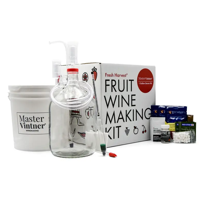 Master Vintner Fresh Harvest 1-Gallon Fruit Wine Kit 1
