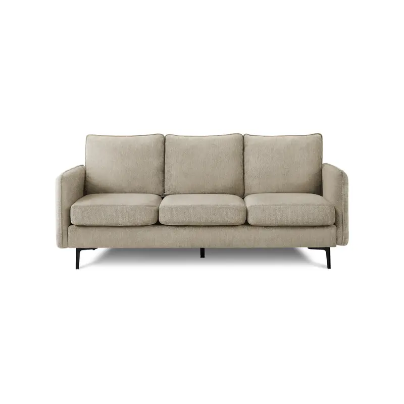Monarch 76-Inch Sofa In Beige Fabric – Coach-4 (8K13C04) 1