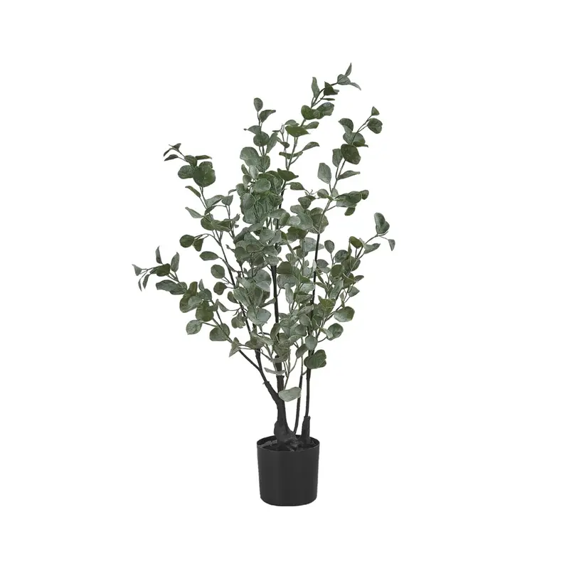 Monarch Artificial Eucalyptus Plant – 5-Inch Pot, 35-Inch Height 1