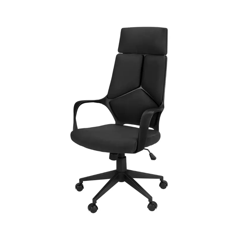 Monarch Black Fabric Office Chair – Ergonomic Task Seating 1