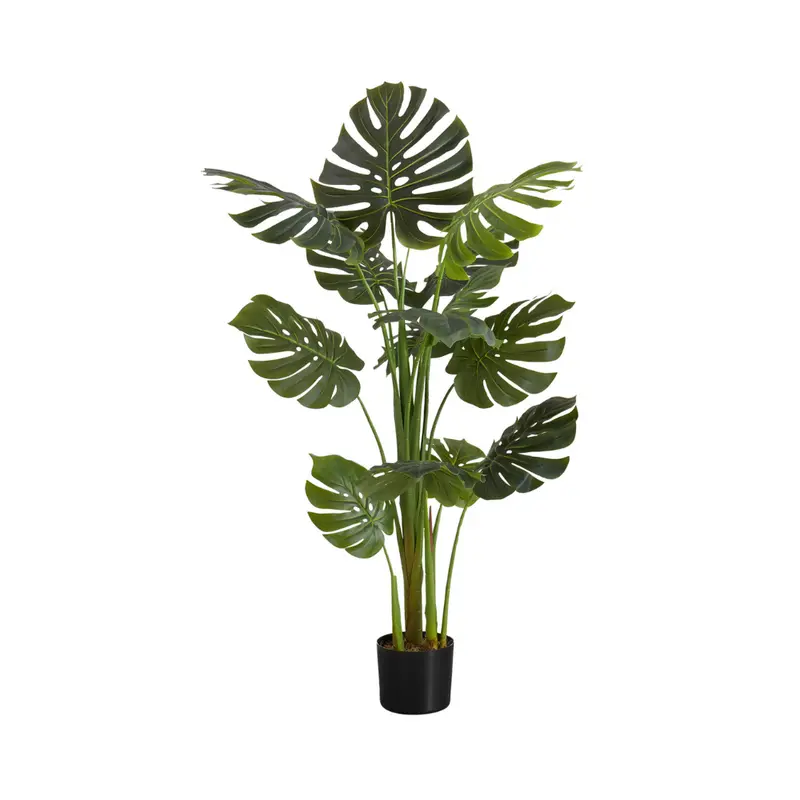 Monarch Large Artificial Monstera – 6-Inch Pot, 55-Inch Height 1