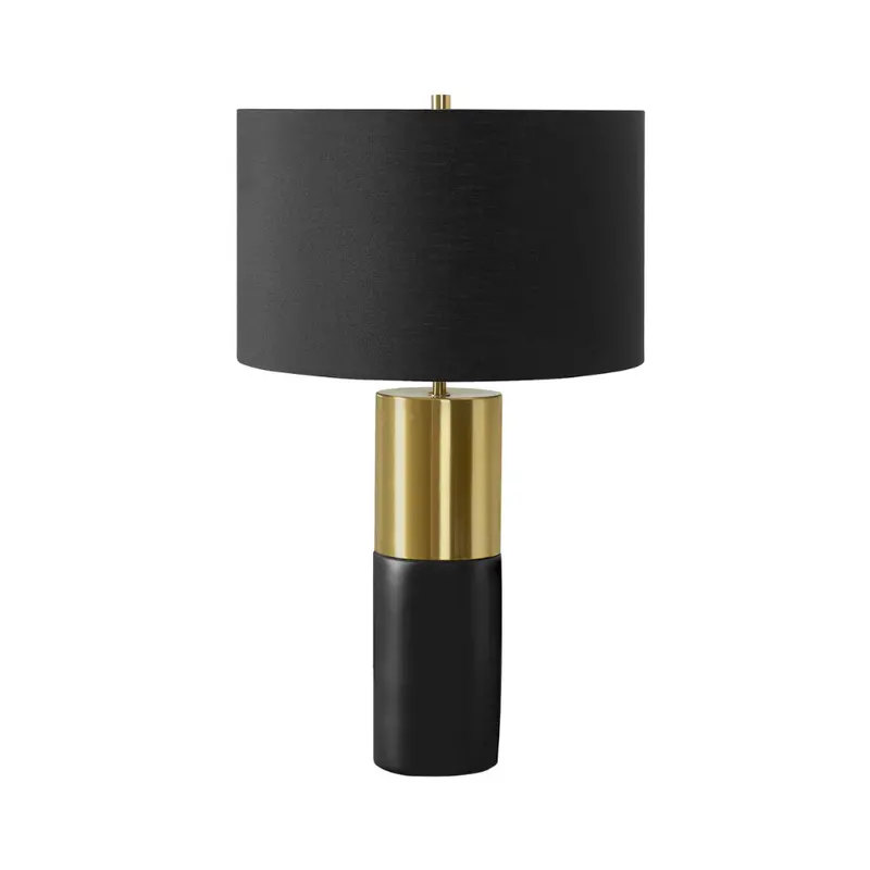 Monarch Table Lamp – Sleek Black Concrete Design (I-9629) 2