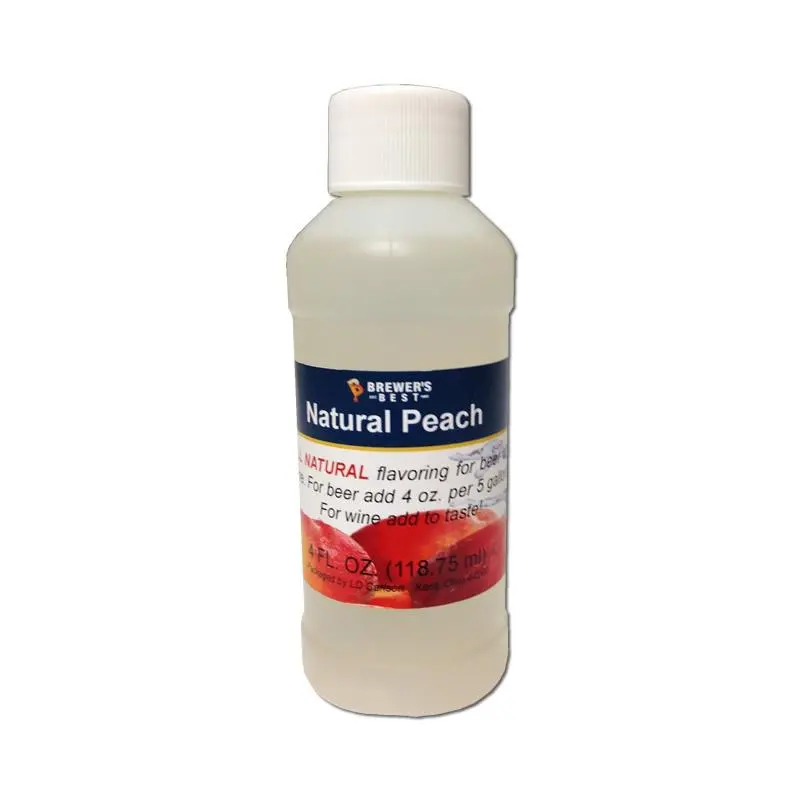 Natural Peach Flavoring – 4 Oz Food-Grade Extract 1