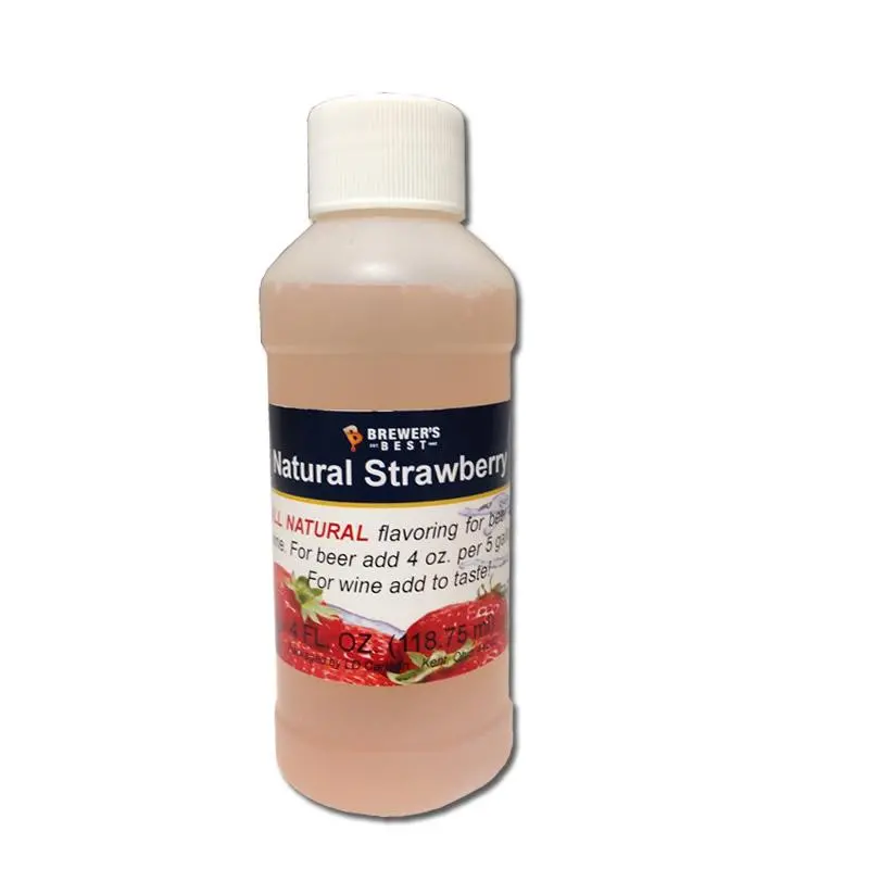 Natural Strawberry Flavoring – 4 Oz Food-Grade Extract 1
