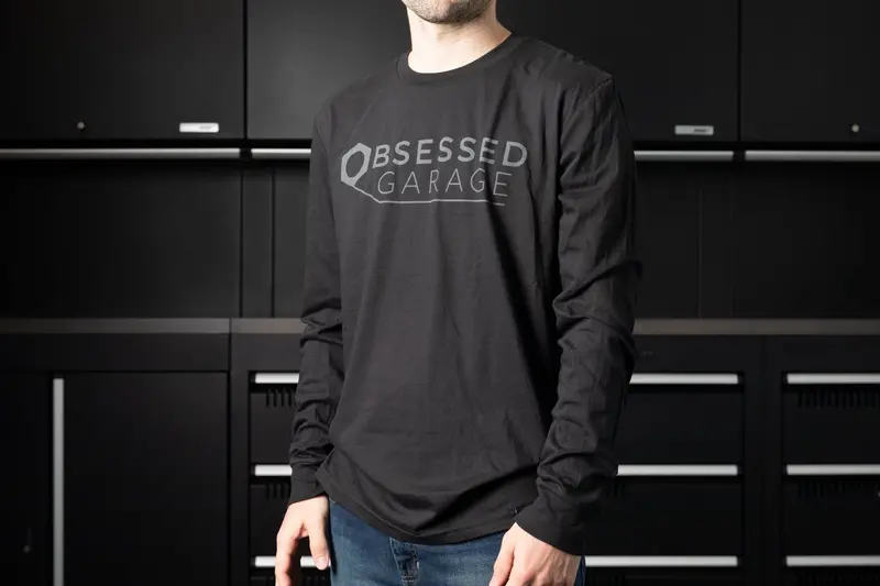 Obsessed Garage Long Sleeve T-Shirt With Logo 1