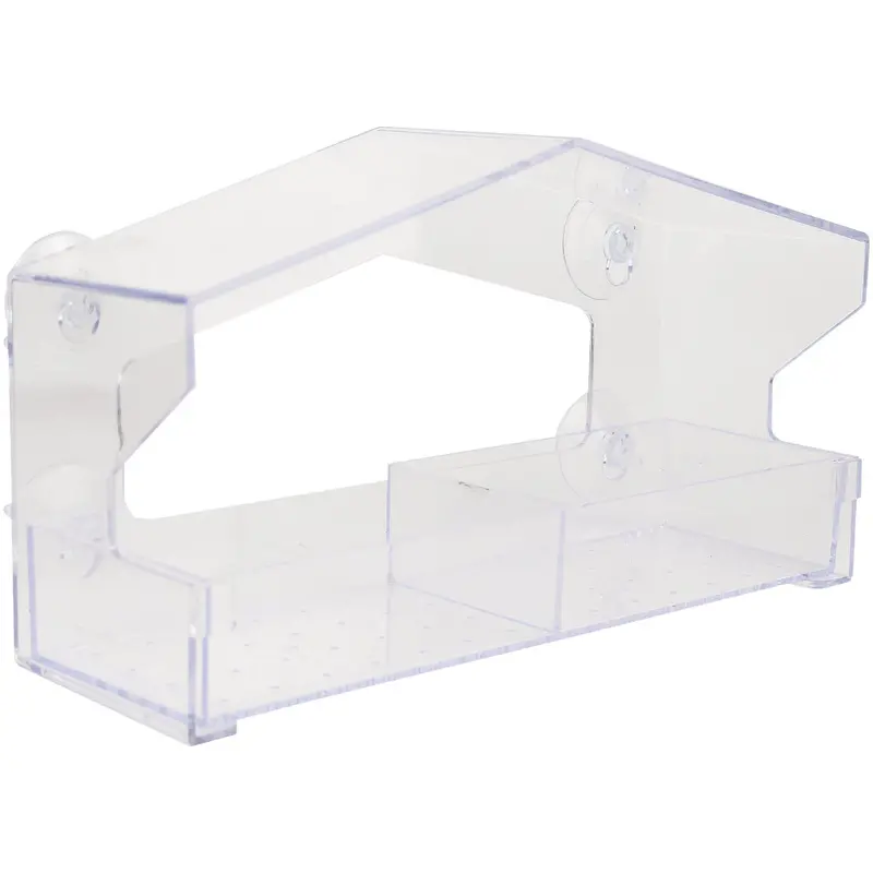 Perky-Pet Clear Acrylic Window-Mount Bird Feeder – 1 Lb Capacity 1