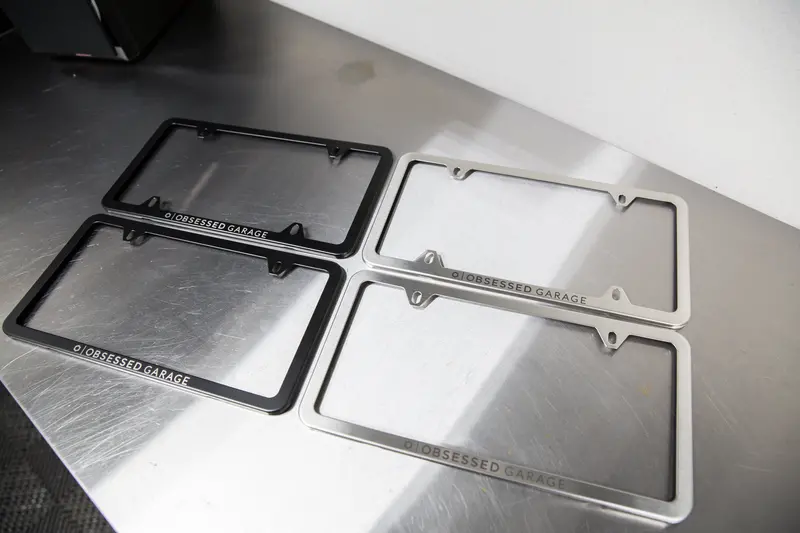 Premium Stainless Steel License Plate Mounting Frame 1