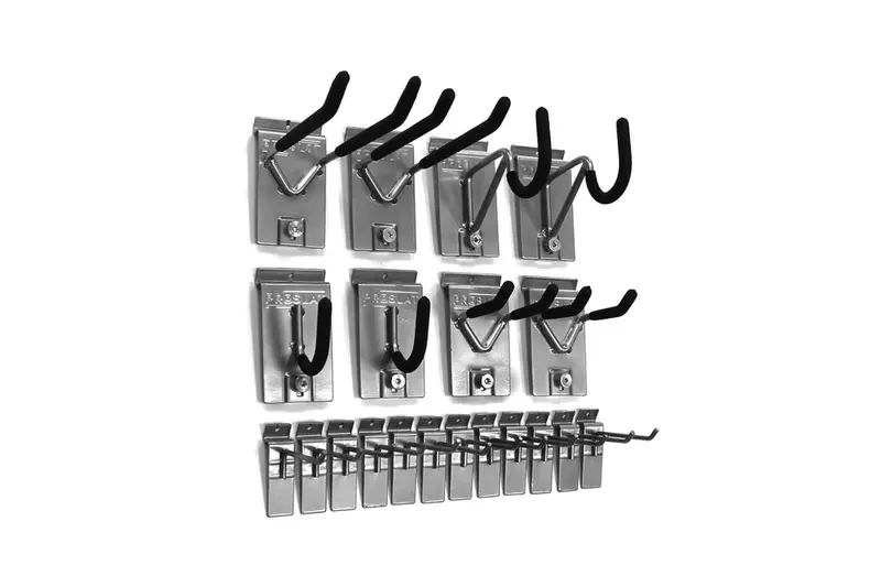 Proslat 20-Piece Hook Kit For Versatile Slatwall Accessories 1