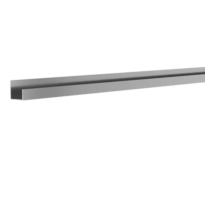 Proslat Aluminum J-Trim For Slatwall Edge Protection 1