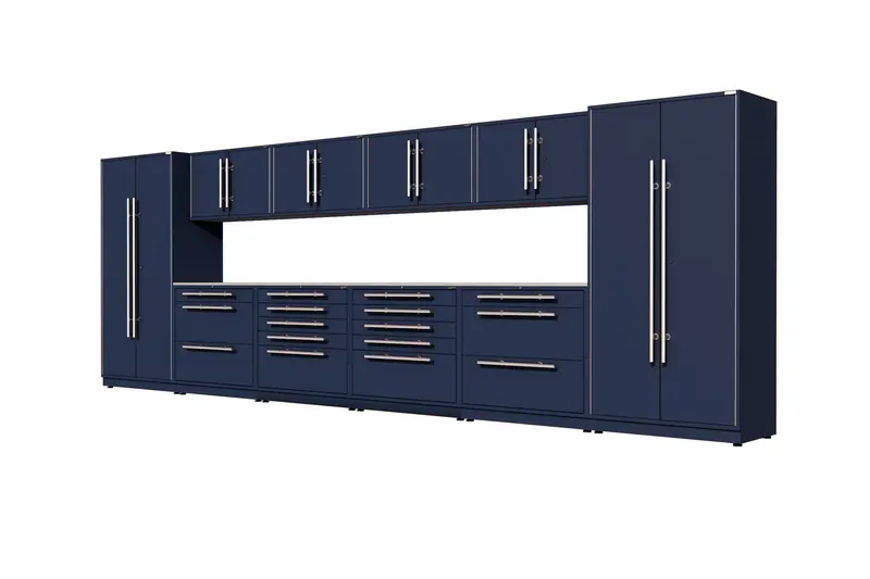 Proslat Lux 240" Full-Width Locker System – Preconfigured 1