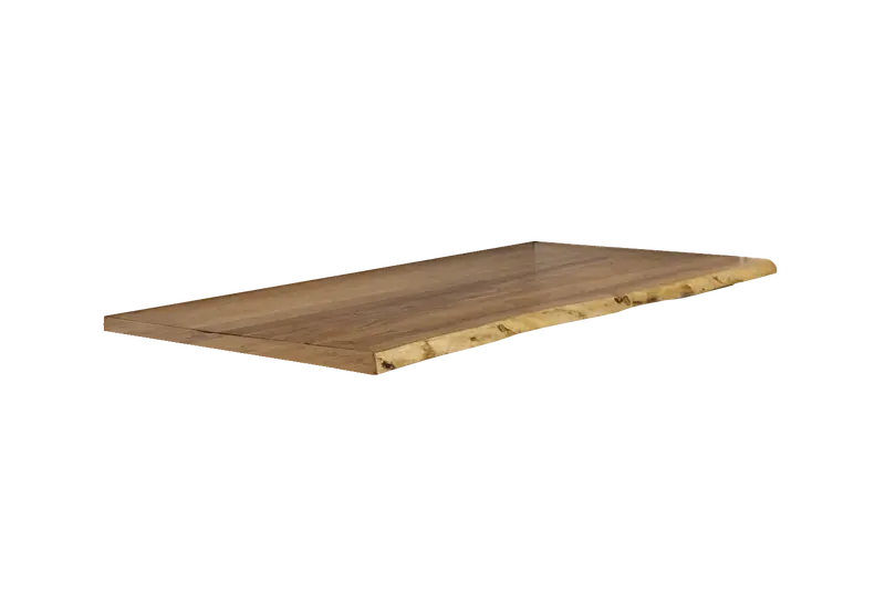Proslat Lux Live Edge Wood Work Surface – Natural Grain Accent 1