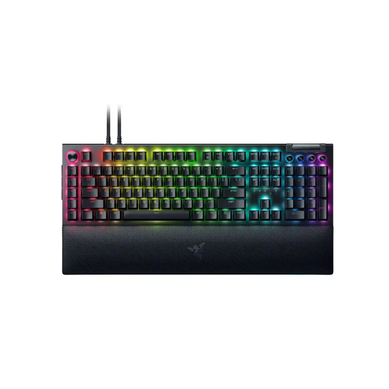Razer Blackwidow V4 Pro Mechanical Gaming Keyboard – Full-Size, Chroma Rgb, Detachable Wrist Rest 1