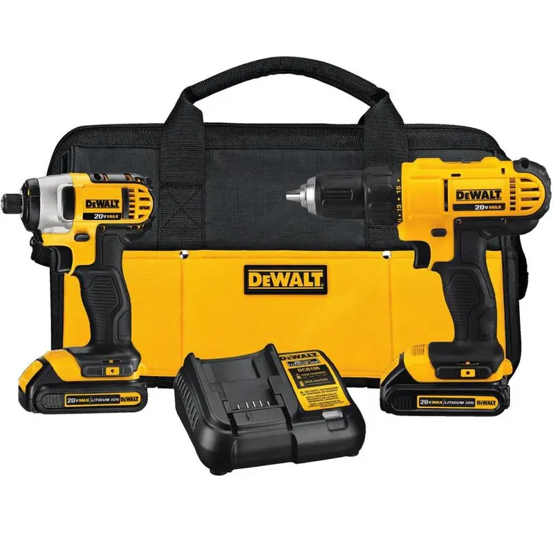 Refurbished Dewalt 20V Max Drill And Impact Driver Combo (Dck240C2) 1