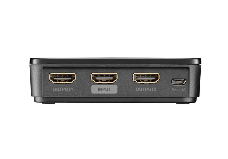 Rocketfish 2-Output Hdmi Splitter With 4K Hdr Pass-Through 1
